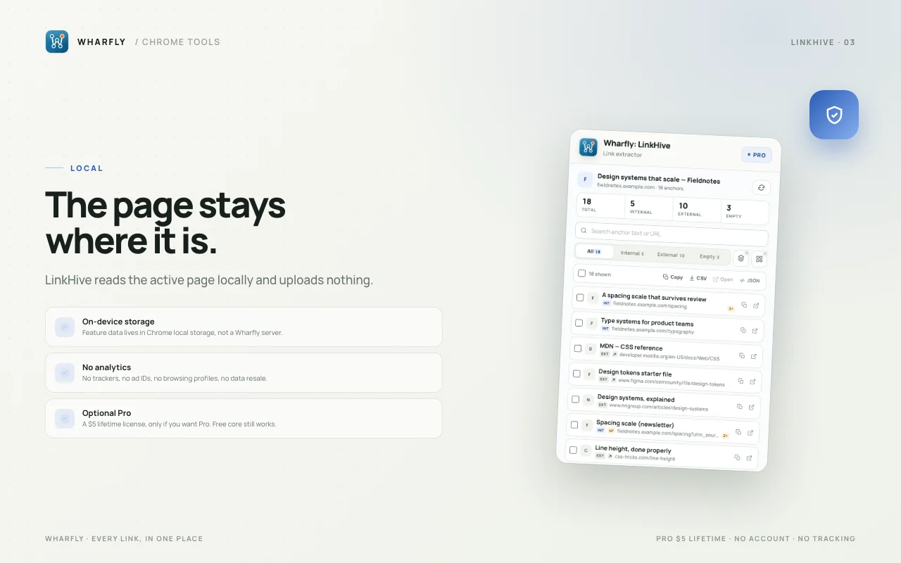 LinkHive screen 3