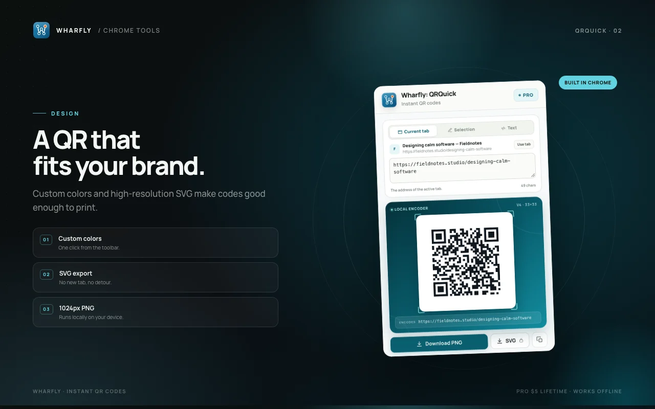QRQuick screen 2