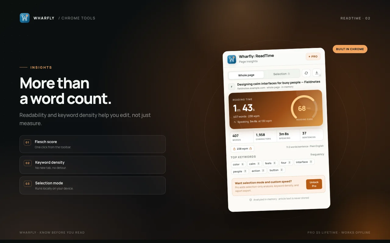 ReadTime screen 2