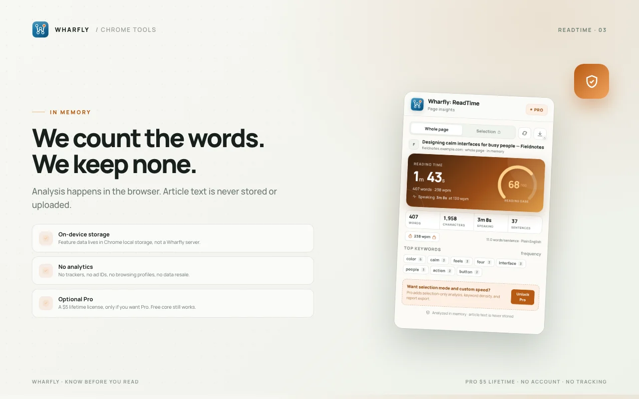 ReadTime screen 3