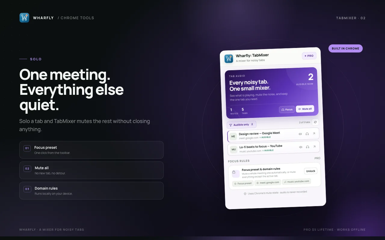 TabMixer screen 2